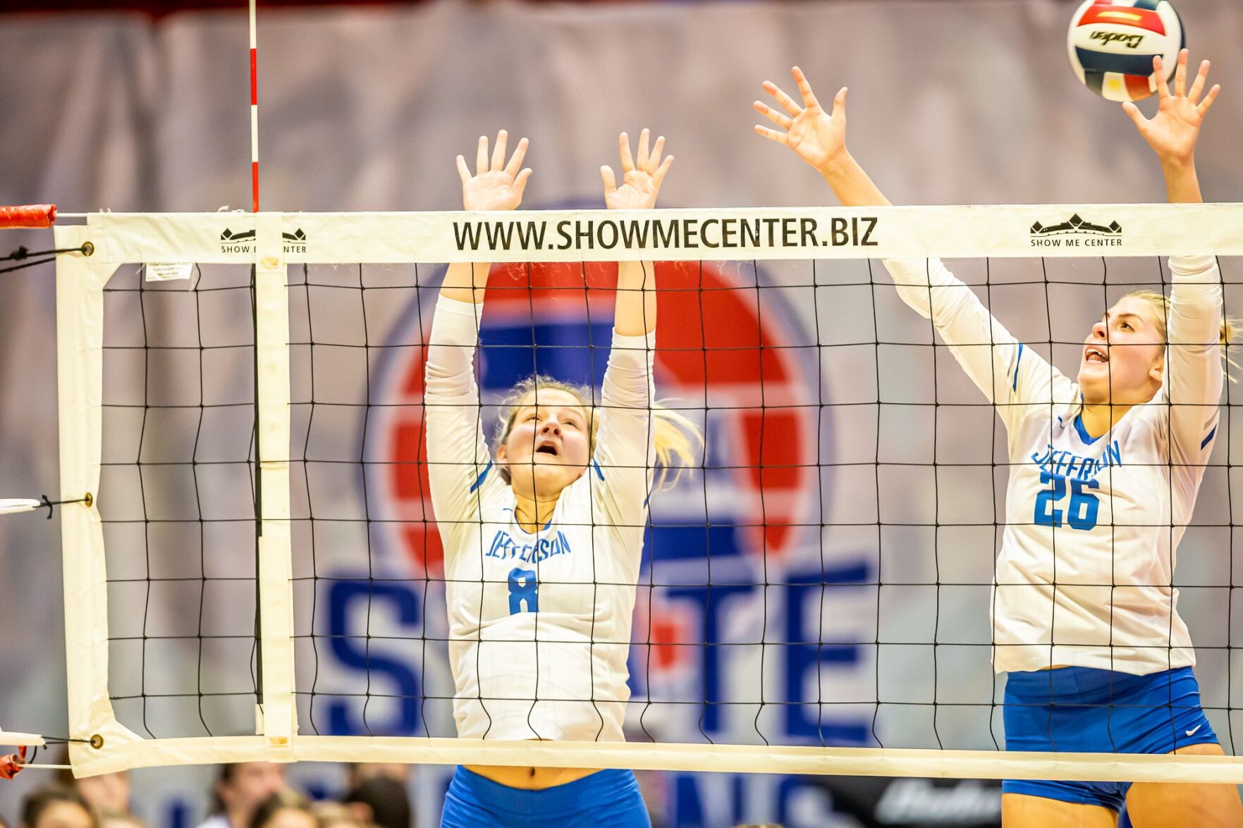 Jefferson vs. East Buchanan girls volleyball